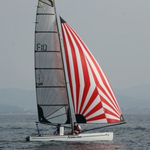 Spinnaker Flat Catamaran F18