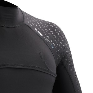 FLOW VORTEX RASHGUARD BLACK