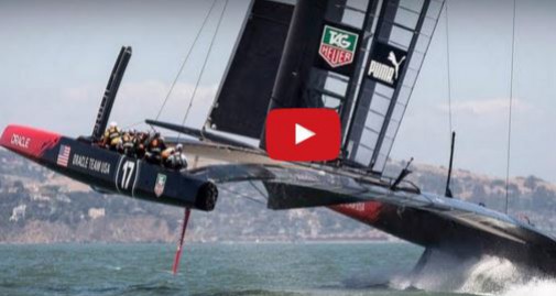 Forward sailing sur les AC72 de l’America’s Cup !!